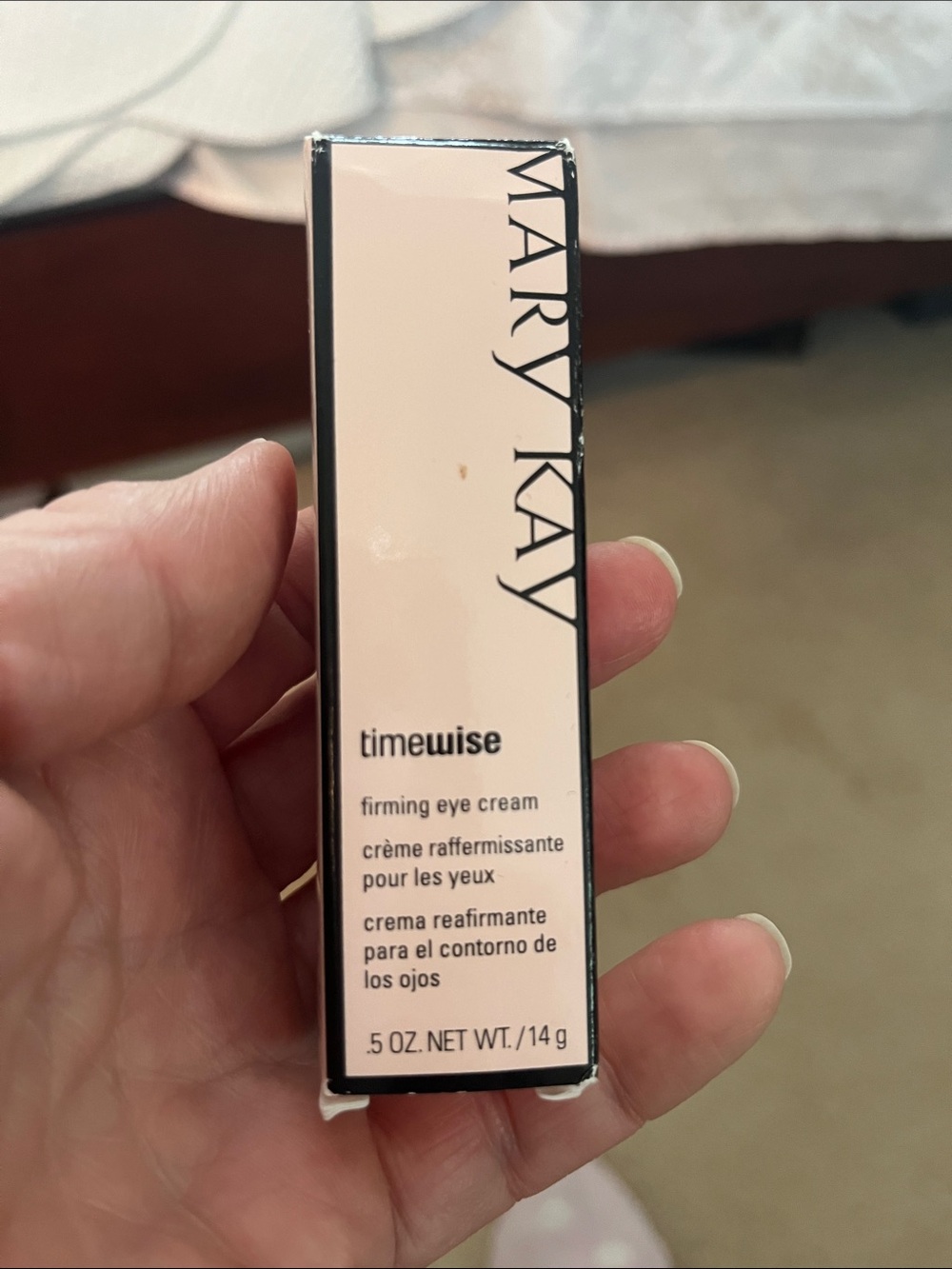 Mary Kay Timewise Firming Eye Cream - Pale Pink & Black Box